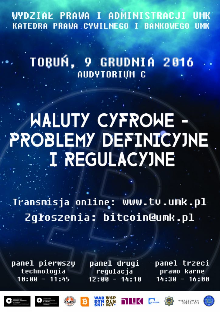 torun-9-grudnia-2016-waluty-cyfrowe-problemy-definicyjne-i-regulacyjne-plakat1
