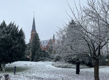 zima Toruń starówka