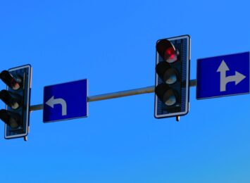 sygnalizacja ulica droga ruch drogowy światła